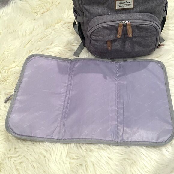 RUVALINO Large Diaper Bag Backpack, Travel Maternity Baby Changing Bags Like New - Picture 13 of 13